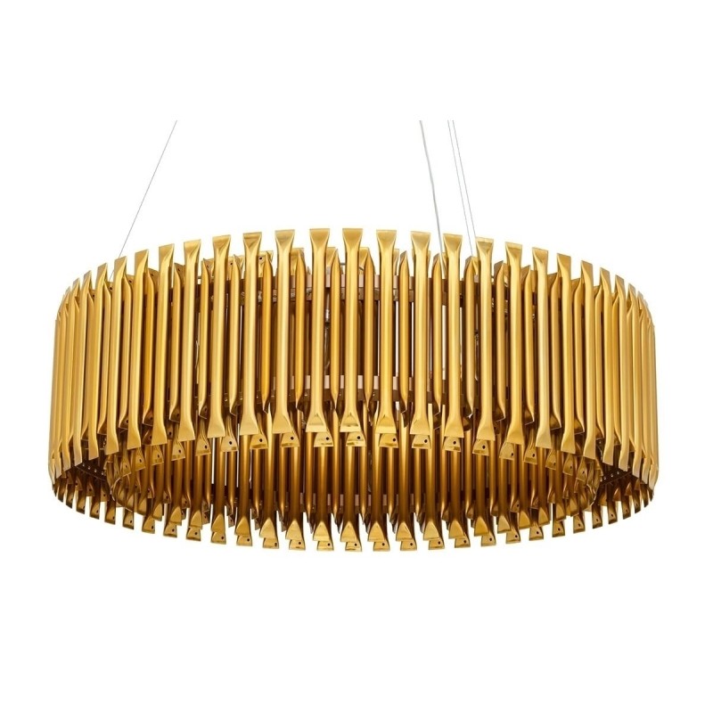 Lampa wisząca GALLIANO ciemne złoto - aluminium, stal węglowa