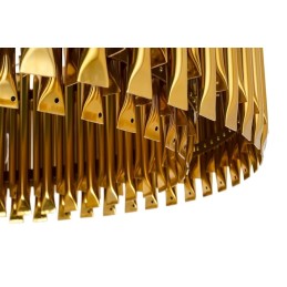 Lampa wisząca GALLIANO ciemne złoto - aluminium, stal węglowa