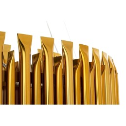 Lampa wisząca GALLIANO ciemne złoto - aluminium, stal węglowa