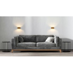 MOOSEE lampa ścienna ARRO złota