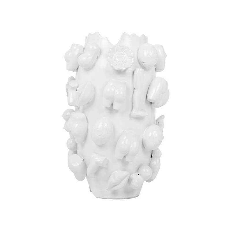 KARE wazon dekoracyjny BODY PARTS 37cm biały