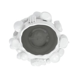 KARE wazon dekoracyjny BODY PARTS 37cm biały