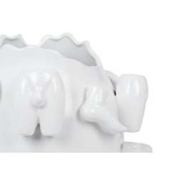 KARE wazon dekoracyjny BODY PARTS 25cm biały