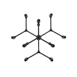 Lampa wisząca ATOMIC czarna