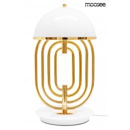 MOOSEE lampa stołowa BOTTEGA złota / biała