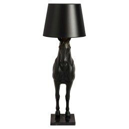 Lampa podłogowa KOŃ HORSE STAND S czarna - włókno szklane