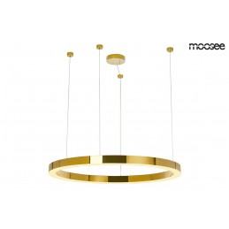 MOOSEE lampa wisząca RING LUXURY 110 złota - LED, chromowane złoto