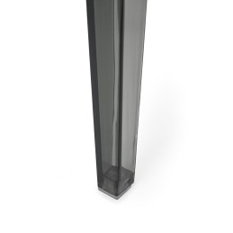 Krzesło LOUIS dymione - poliwęglan