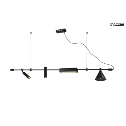MOOSEE lampa wisząca TECHNICS czarna
