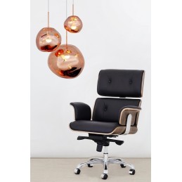 Lampa wisząca FUSION 30 miedziana - akryl