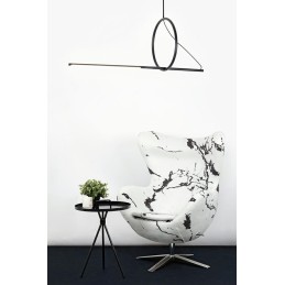 Lampa wisząca STICK - LED, metal, akryl