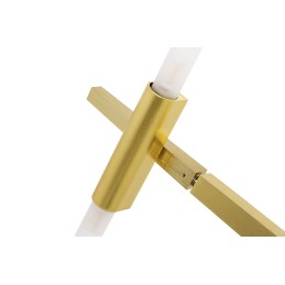 Lampa wisząca CANDELABR 14 złota - aluminium, szkło