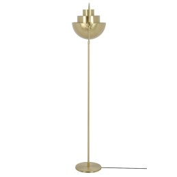 Lampa podłogowa VARIA złota - stal węglowa