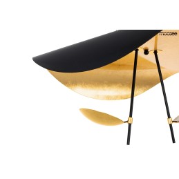 MOOSEE lampa wisząca STING RAY 80  czarna / złota