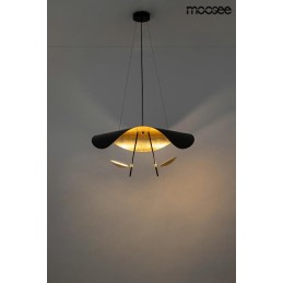 MOOSEE lampa wisząca STING RAY 80  czarna / złota