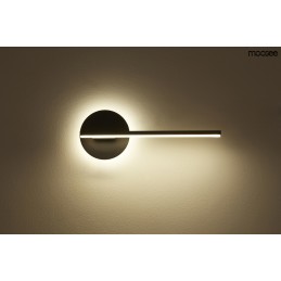 MOOSEE lampa ścienna HORIZON czarna