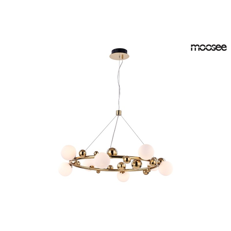 MOOSEE lampa wisząca VALENTINO M - złota