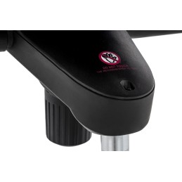 Fotel biurowy LOUNGE BUSINESS biały - sklejka orzech,włoska skóra naturalna, stal polerowana