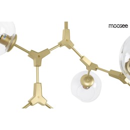 MOOSEE lampa wisząca SPLIT 6 złota