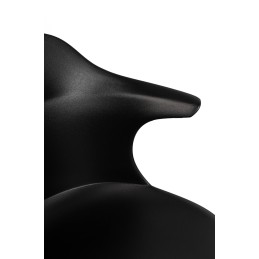 Krzesło biurowe obrotowe BRAZO czarne