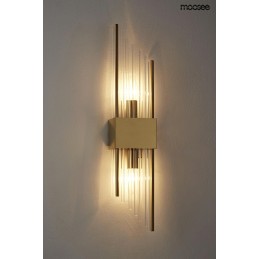 MOOSEE lampa ścienna SLANT złota