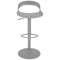 Krzesło barowe WRAPP regulowane szare