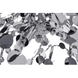 Lampa wisząca MONETE SINGLE chrom - metal