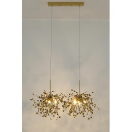 Lampa wisząca MONETE złota - metal