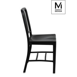 MODESTO krzesło VEGA czarne - polipropylen