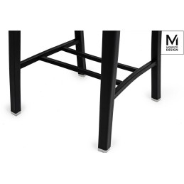 MODESTO krzesło VEGA czarne - polipropylen