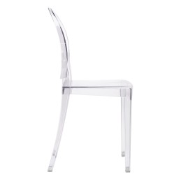 Krzesło VICTORIA transparentne - poliwęglan