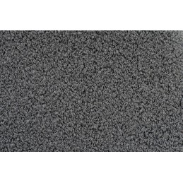 Fotel LOBBY TEDDY szary - stal nierdzewna, czarny opal