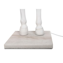 Lampa podłogowa KOŃ HORSE STAND S biała - włókno szklane