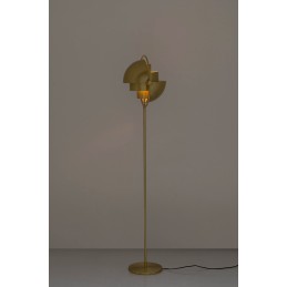 Lampa podłogowa VARIA złota - stal węglowa