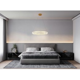 MOOSEE lampa wisząca LIBERTY 80 złota