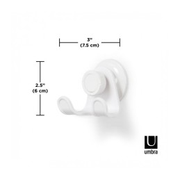 UMBRA wieszak pod prysznic FLEX biały Umbra - 1