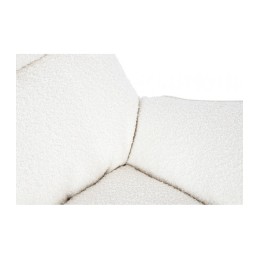 Fotel bujany OTILIA TEDDY biały King home - 1