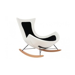 Fotel bujany OTILIA TEDDY biały King home - 5