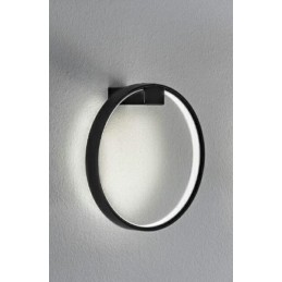 MOOSEE lampa ścienna CIRCLE WALL czarna