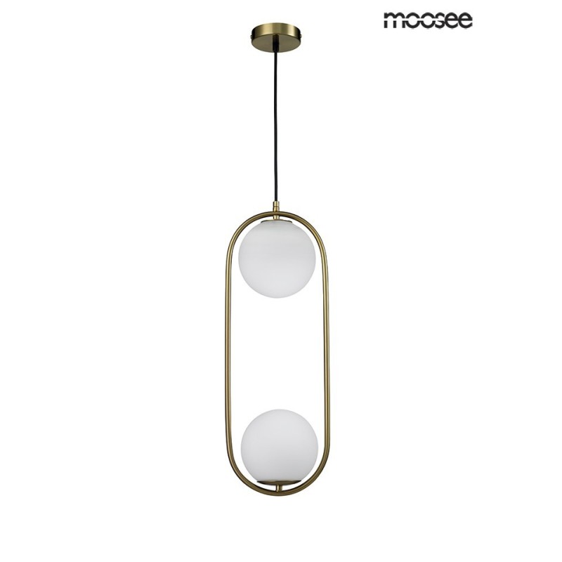 MOOSEE lampa wisząca AURELIA TWIN złota Moosee - 1