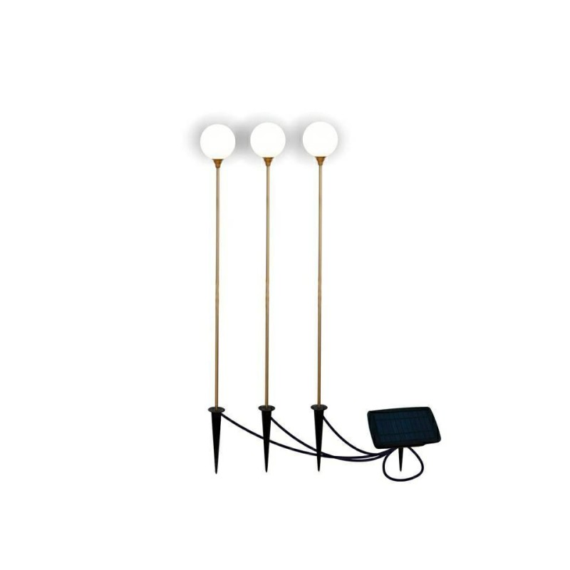 NEW GARDEN lampa ogrodowa BRUNA 80 3  SOLAR & BATTERY miedziana New garden - 4