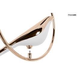 MOOSEE lampa wisząca BIRD DISC złota