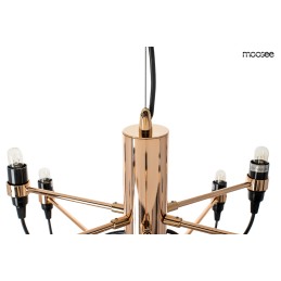 MOOSEE lampa wisząca GINO 100 złota