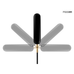 MOOSEE lampa ścienna TENTA czarna
