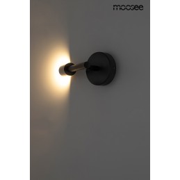 MOOSEE lampa ścienna PRISMA czarna