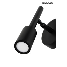 MOOSEE lampa ścienna PRISMA czarna