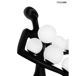 MOOSEE lampa podłogowa HUMAN DREAMER czarna