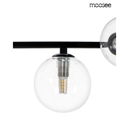 MOOSEE lampa wisząca ALURE LINE TWIN 90 czarna