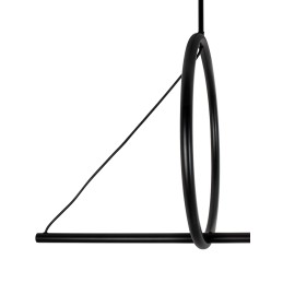 Lampa wisząca STICK - LED, metal, akryl