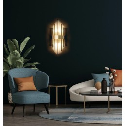 MOOSEE lampa ścienna ARMANDO złota